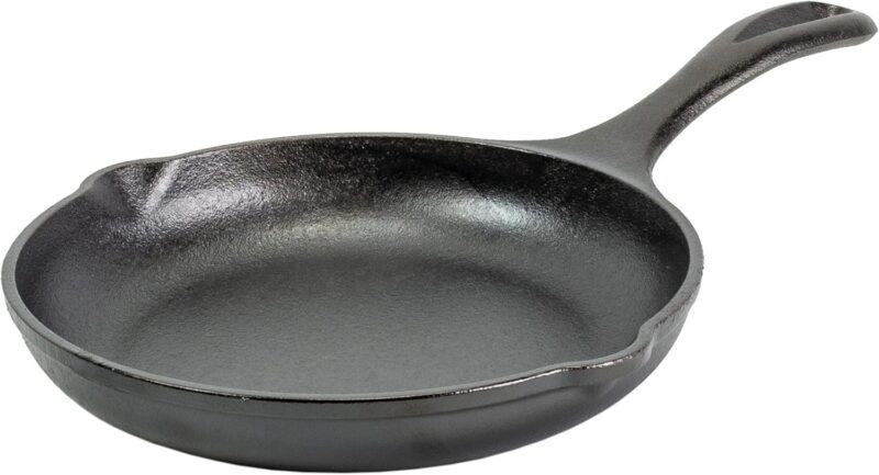 Cast Iron Chef Collection Skillet, Pre-seasoned - 8 in