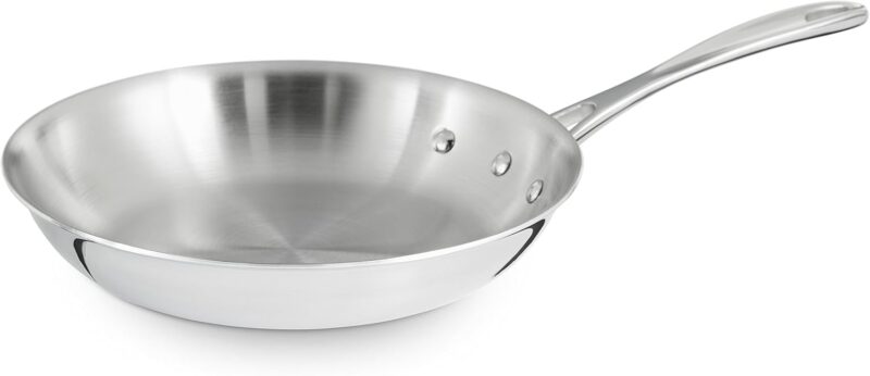 Triply Stainless Steel 8-Inch Omelette Fry Pan