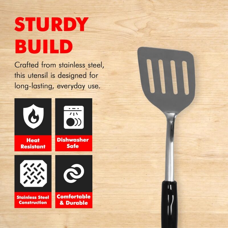 Heavy Duty /Spatula, 13.5 Inch, Stainless Steel - Image 2